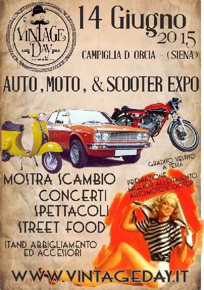 AUTO MOTO E SCOOTER EXPO Campiglia d'Orcia SIENA