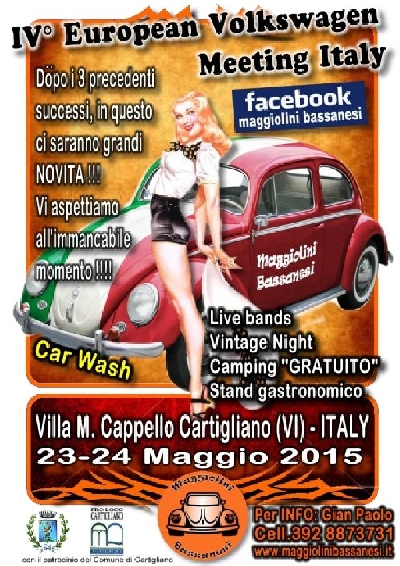 IV EUROPEAN VOLKSWAGEN MEETING ITALY Vicenza Villa M. Cappello Cartigliano