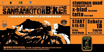 SANGAMOTORBIKE 2015 San Gavino Monreale VIa Po 1 