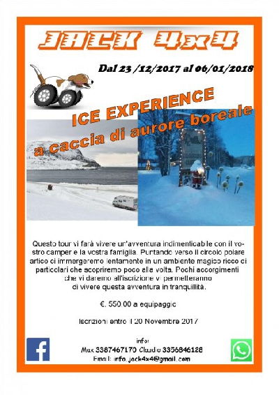 ICE EXPERIENCE... A CACCIA DI AURORE BOREALE FINO AL POLO NORD